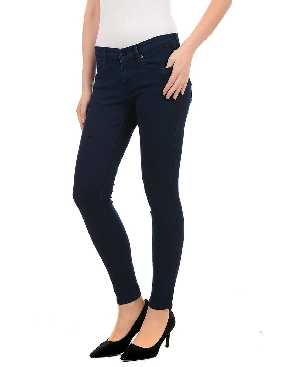 Pepe Jeans London Women Casual Wear Blue Jeans